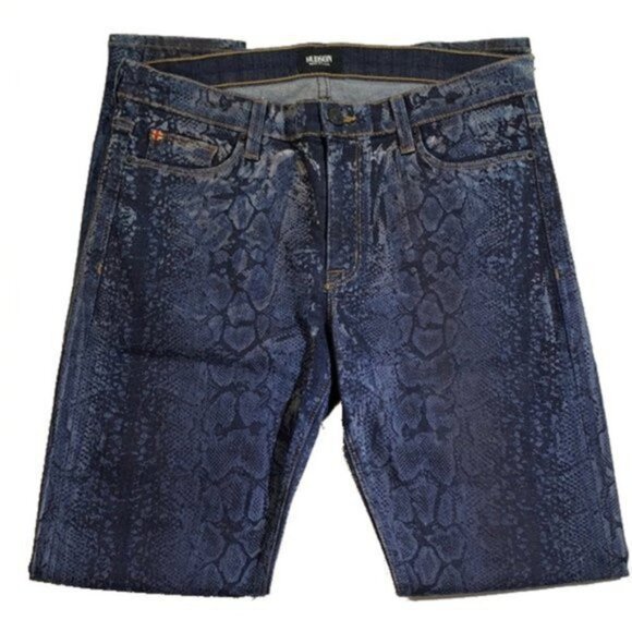 Hudson | Nico Super Skinny Midrise Snake P… - Picture 1 of 6